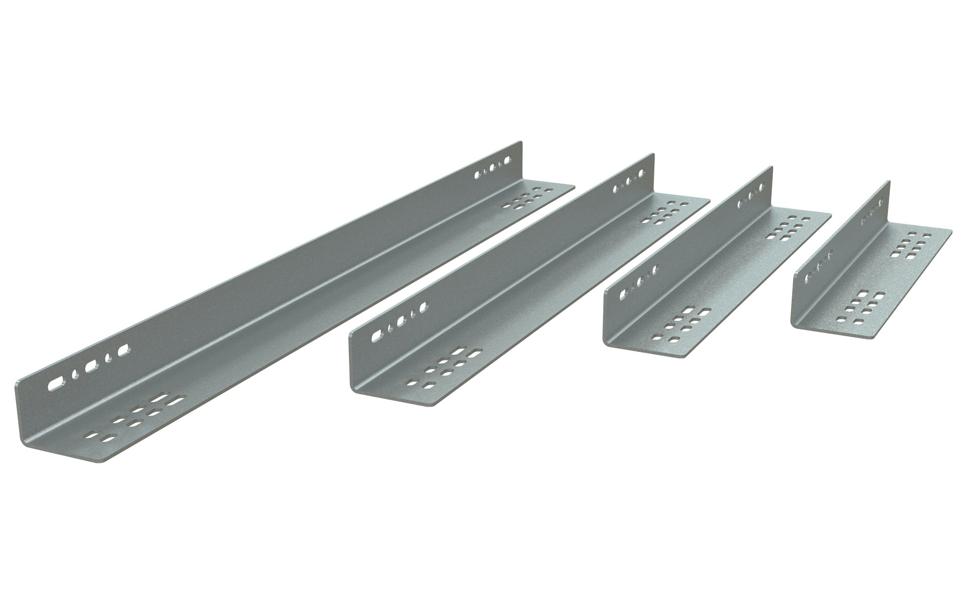 Platform bracket set for screwing for Modular series 2070