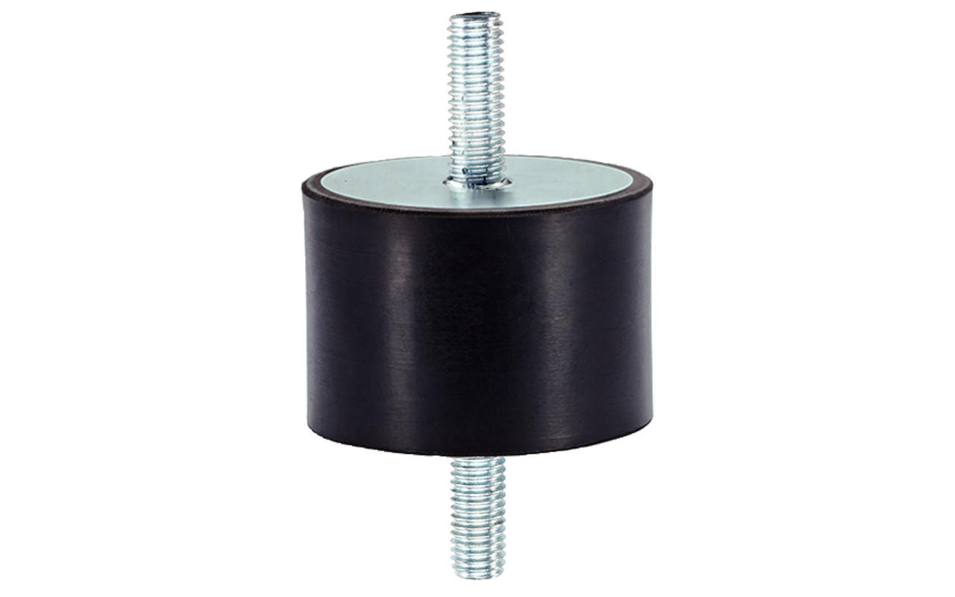 Gummi-Metall-Puffer, mit Schraube, beidseitig