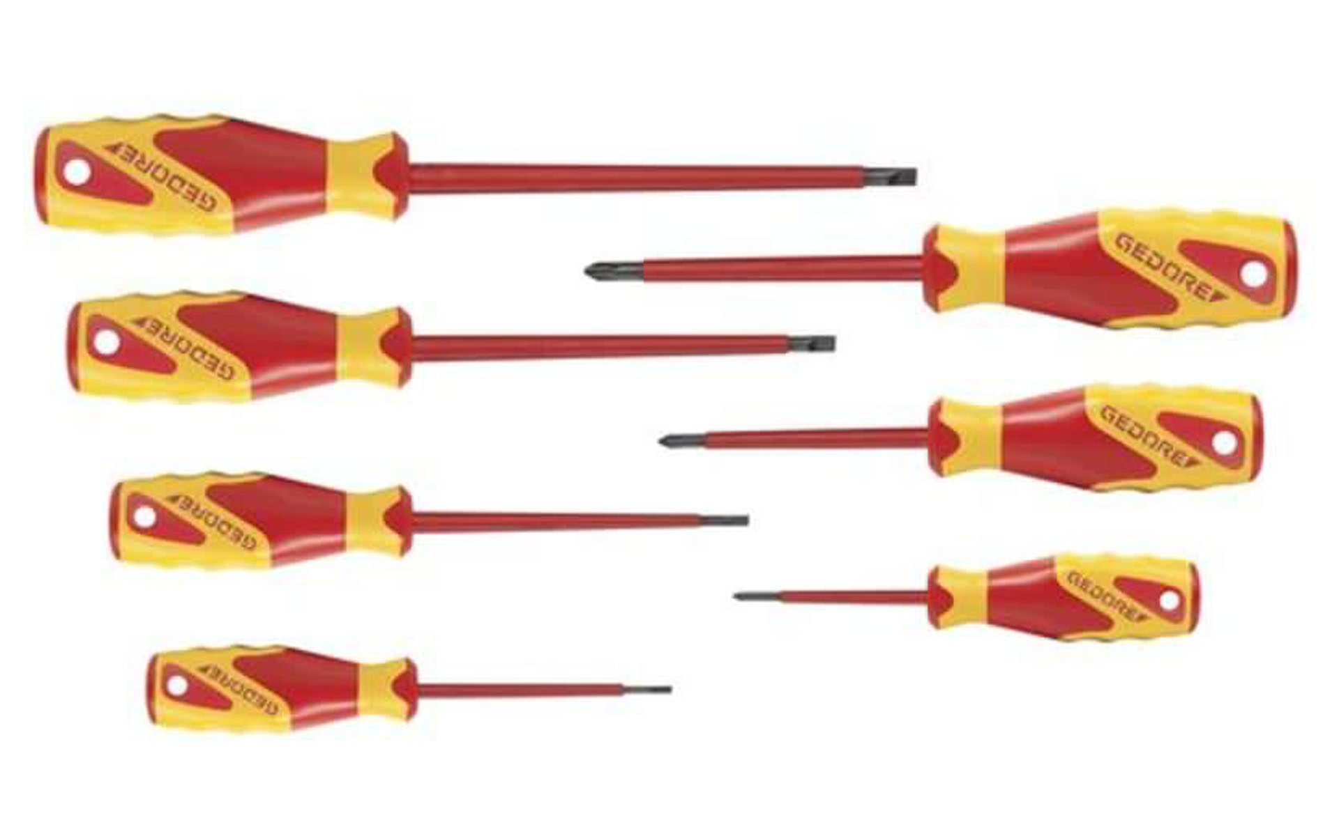 Gedore - VDE-Screwdriver set 7 pcs.