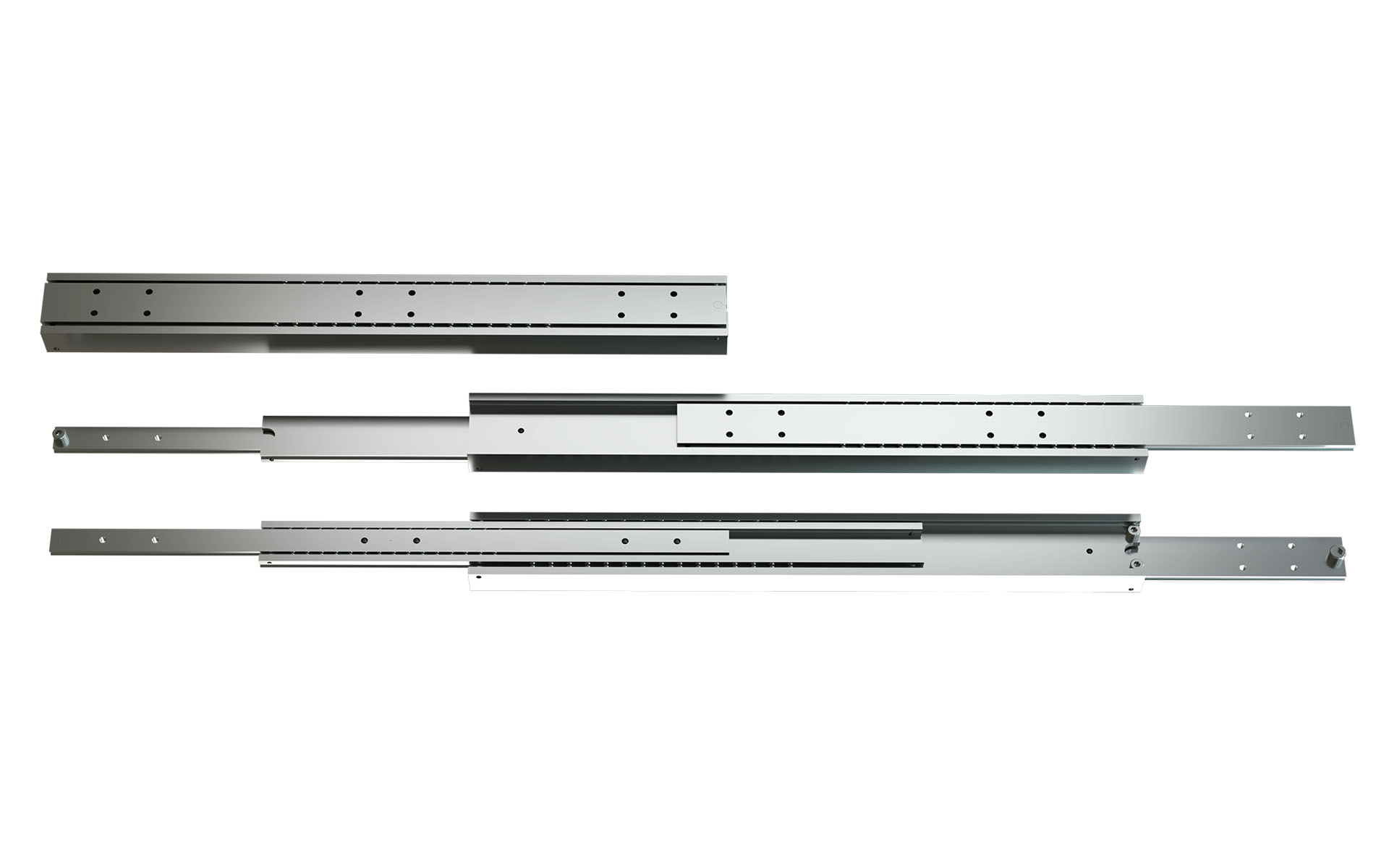 Telescopic slide over extension QSRT-70 | up to 310kg | Schock Metall HEAVY