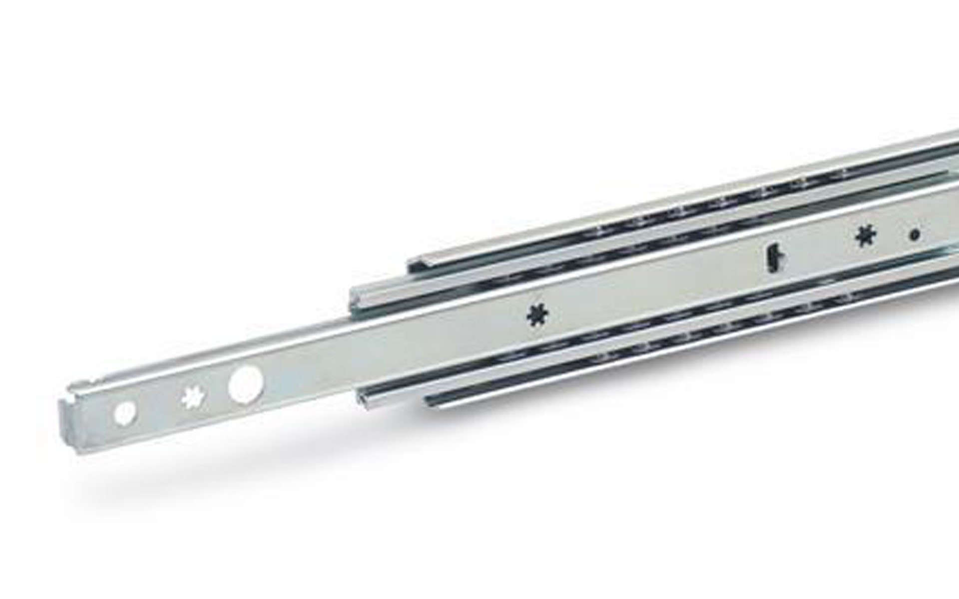 Telescopic slides partial extension GN 1424  up to 28 kg | Soft-Close | Otto Ganter GmbH & Co. KG