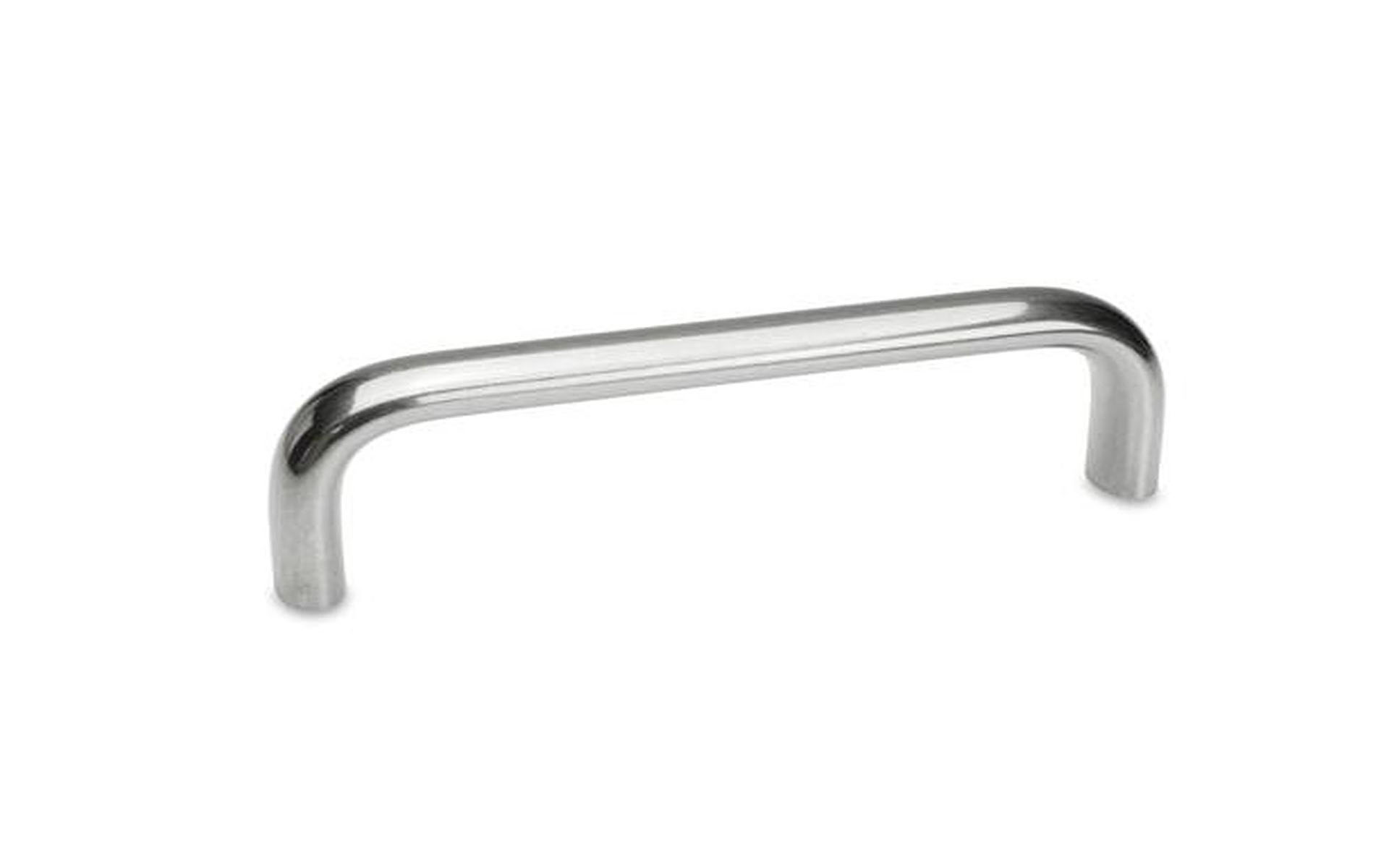 Edelstahl-Bügelgriffe, Montage von der Rückseite