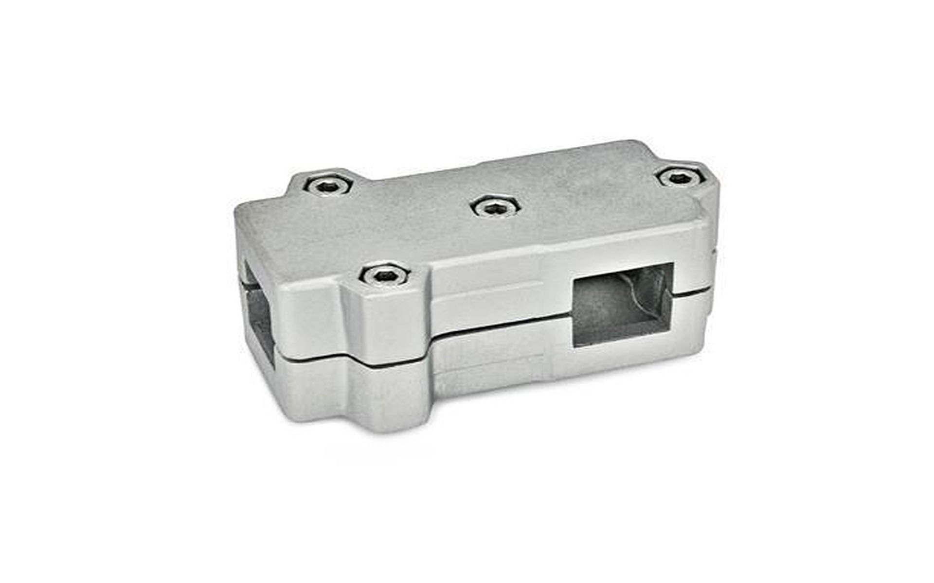 Angle clamp connector, aluminum