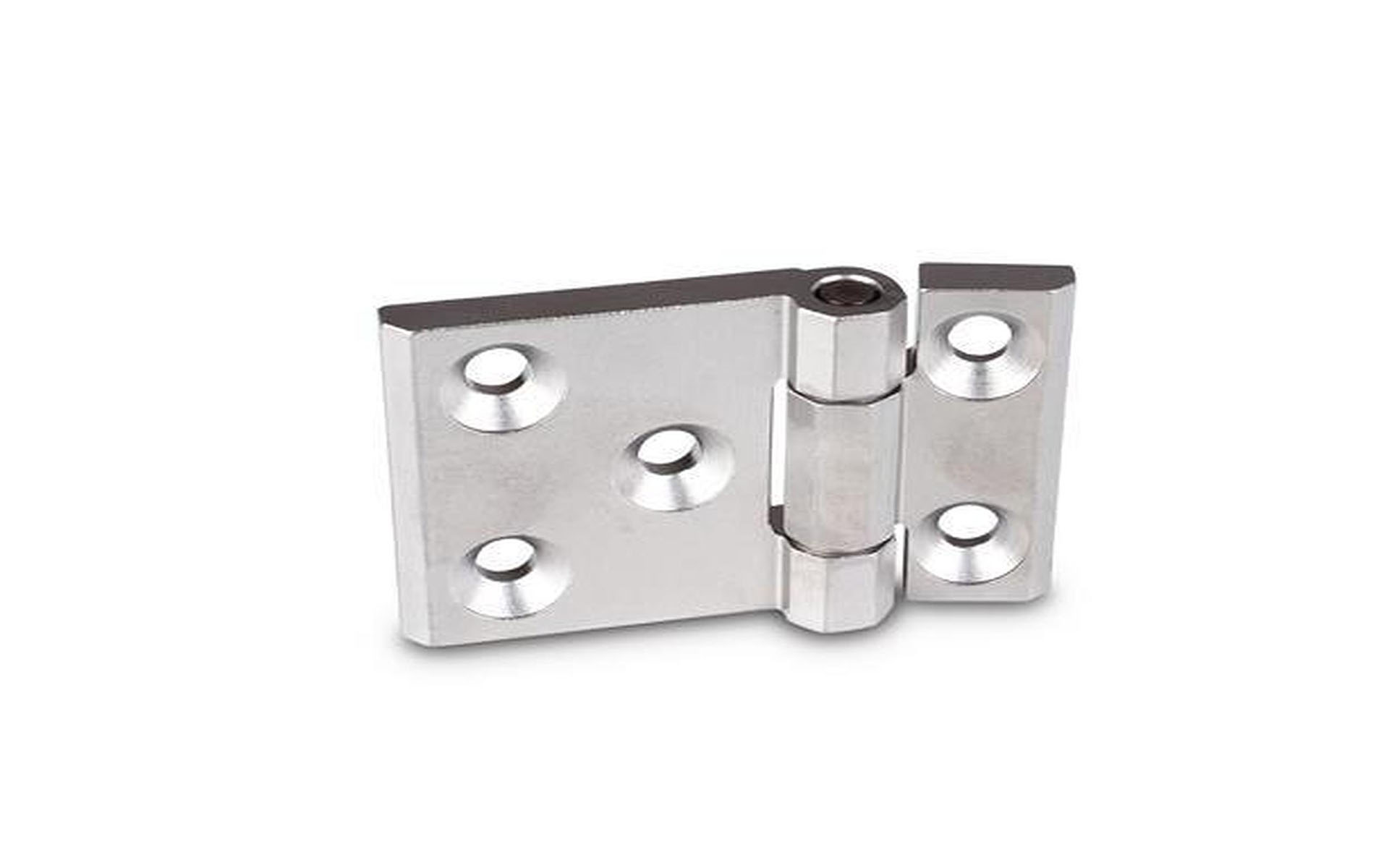 Stainless steel heavy-duty hinges, horizontally extended | 63 mm | A ...