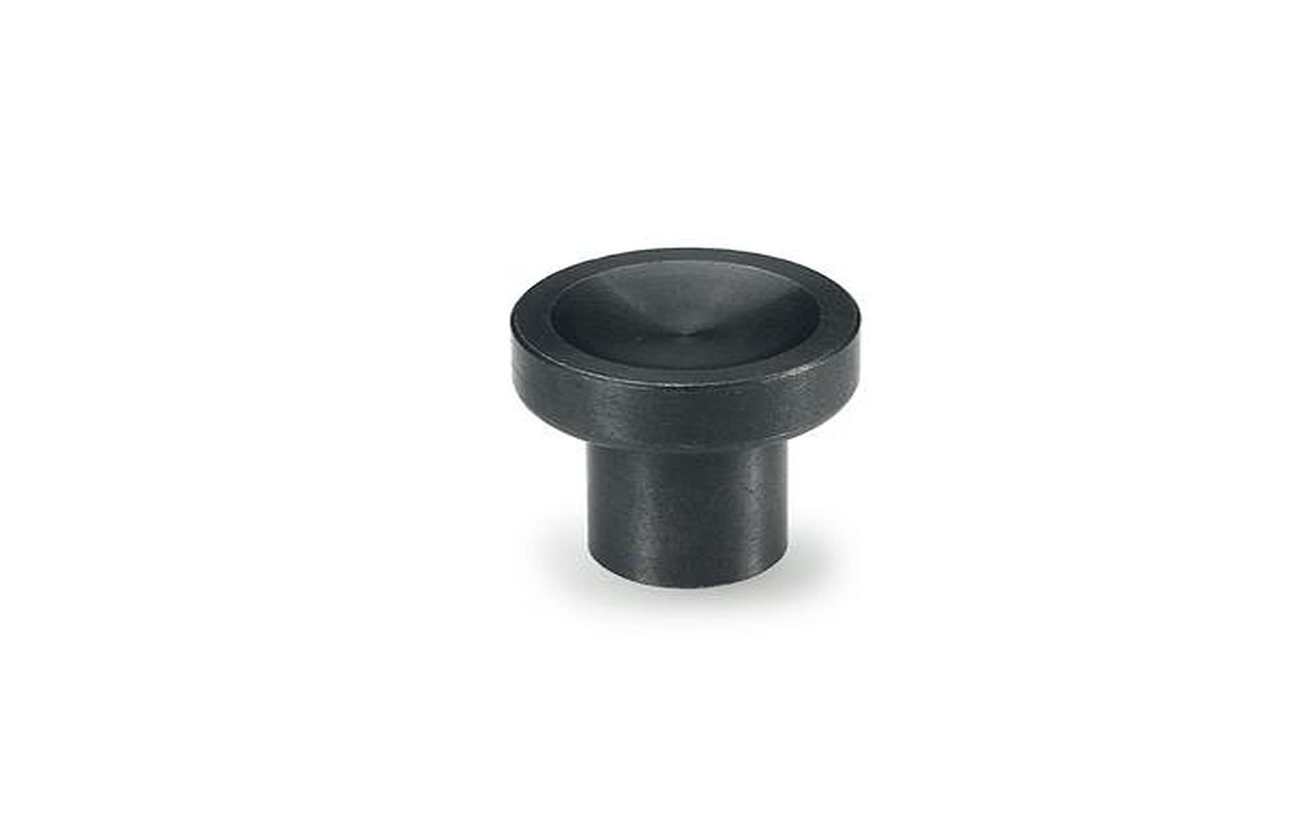 Knobs without knurl, steel