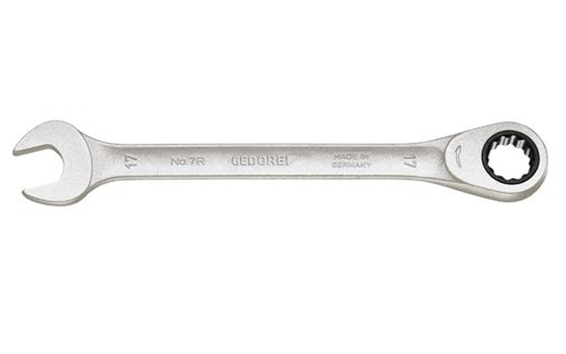 Gedore - Open-end wrench with ring ratchet