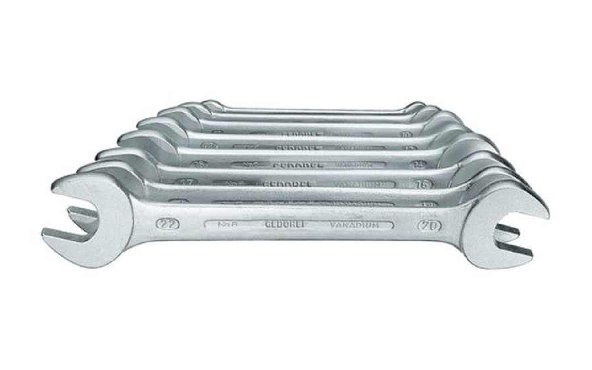 Gedore - Double open end wrench set 8 pieces