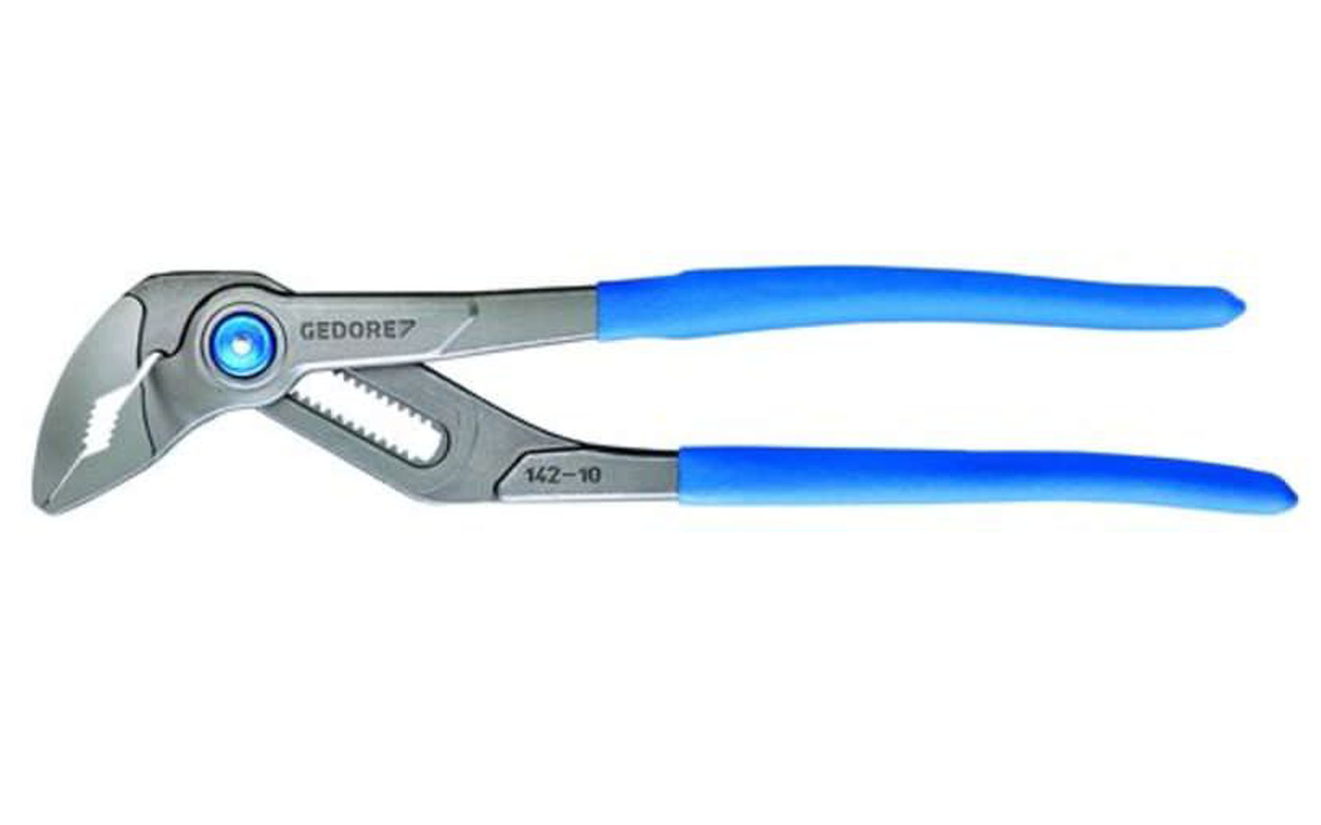 Gedore - Universal pliers steel grey, with blue dipped anti-slip handles