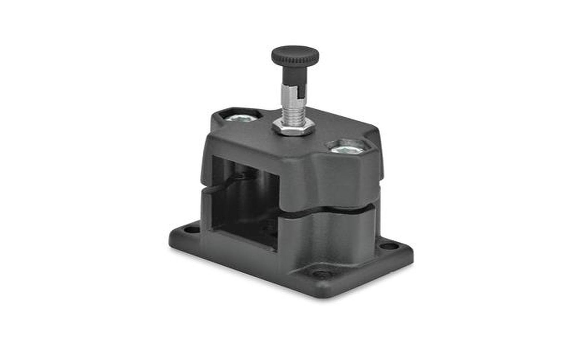 Rastschlitten mit Rastbolzen, Aluminium