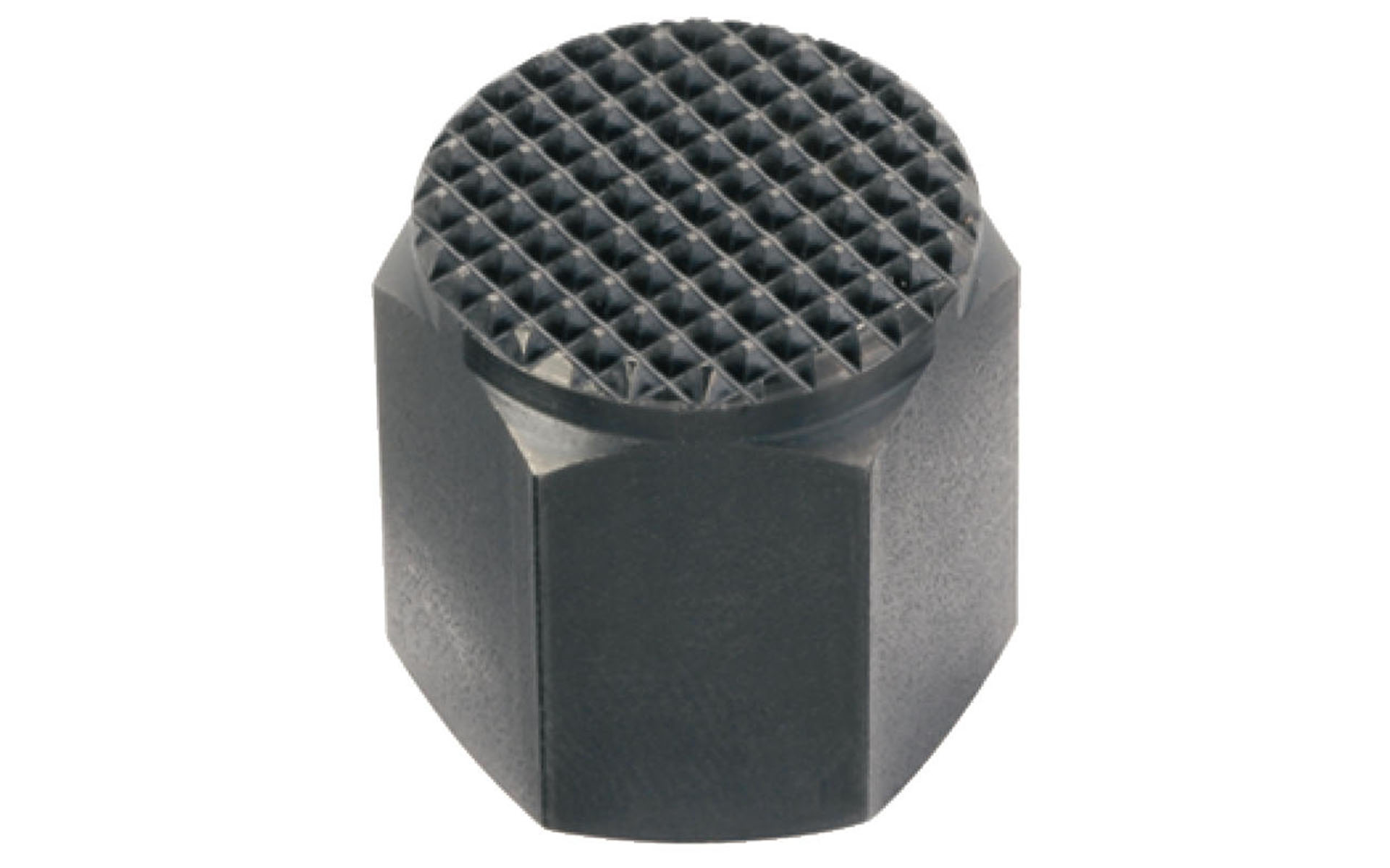 Bolzen, mit Innengewinde, Auflagefläche geriffelt