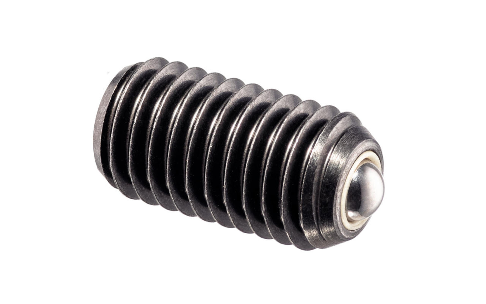 Kugelrollen, einschraubbar, gleitgelagert, Stahl