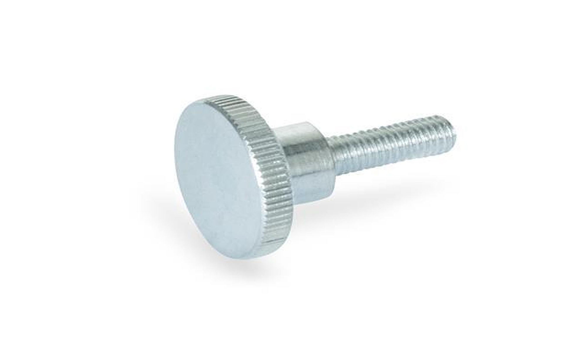 High knurled screws, galvanized steel