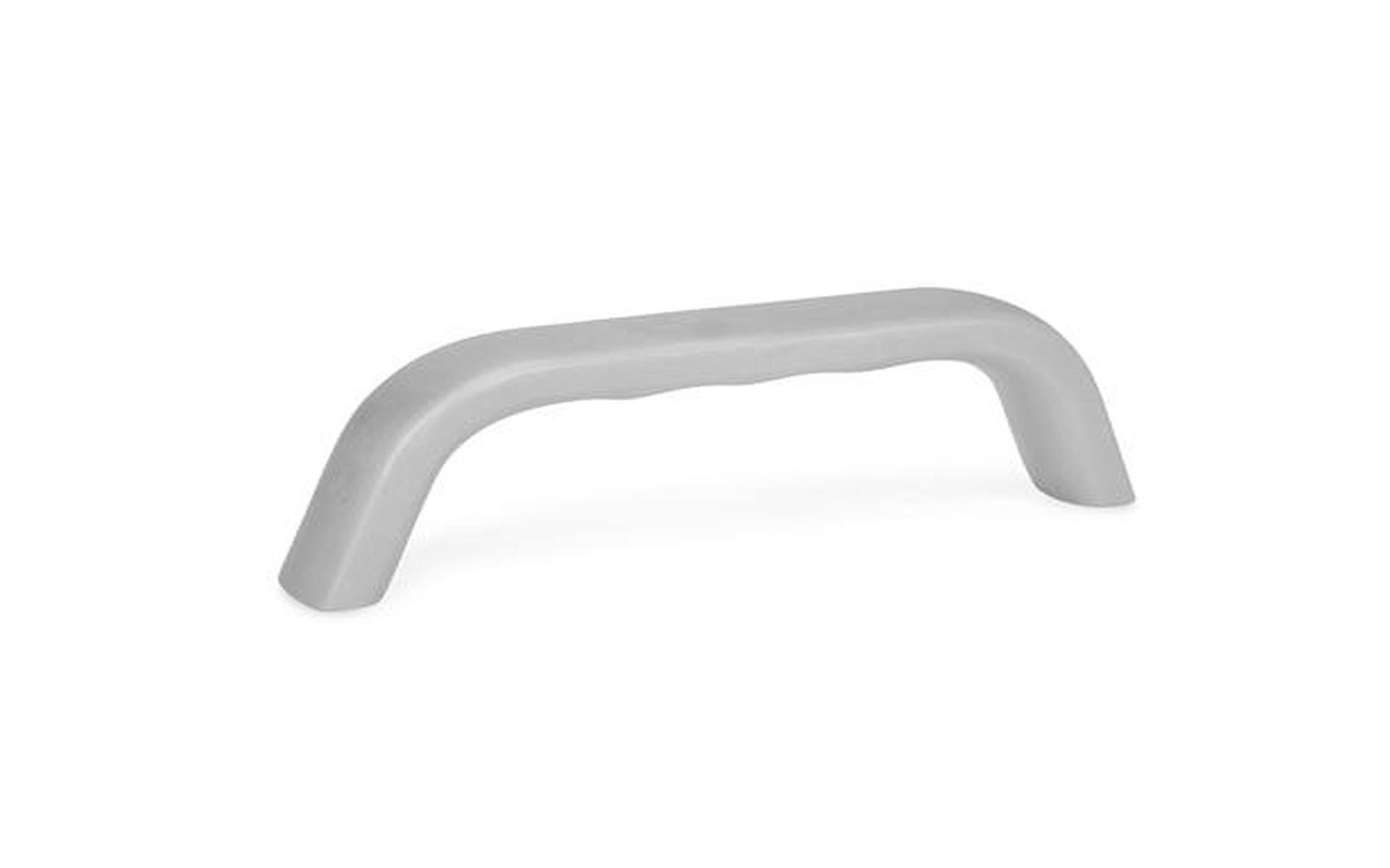 Edelstahl-Bügelgriffe, Montage von der Rückseite